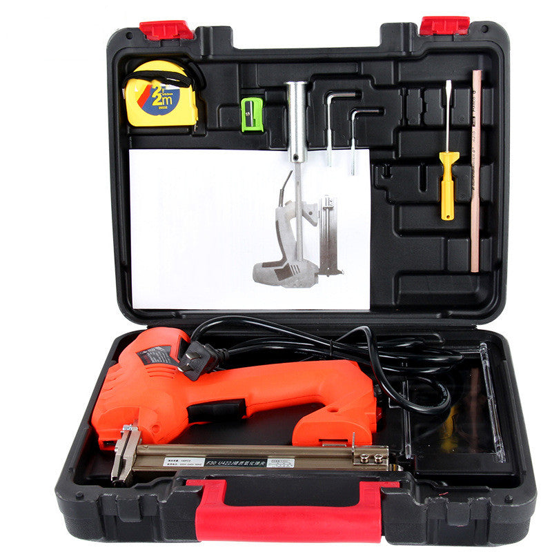 Transform Your Woodworking Projects with the Adjustable Electric Nail Gun