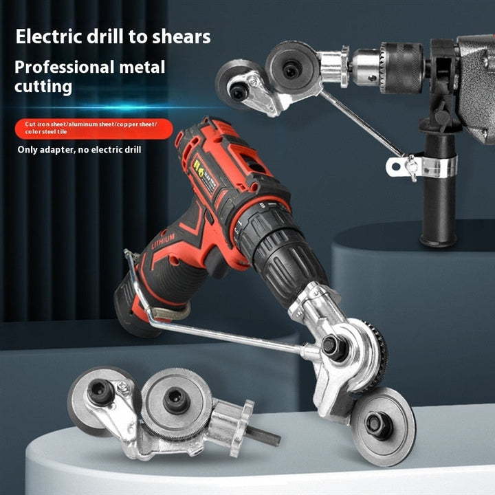 Transform Your Cutting Experience with Our Electric Drill to Electric Shears Iron Sheet Cutter