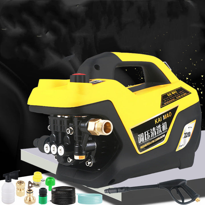 Revolutionize Your Cleaning with the Adjustable Pressure Household Pressure Washer