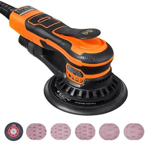 Transform Your Sanding Experience with the 6-Inch 350W Brushless Random Orbital Sander