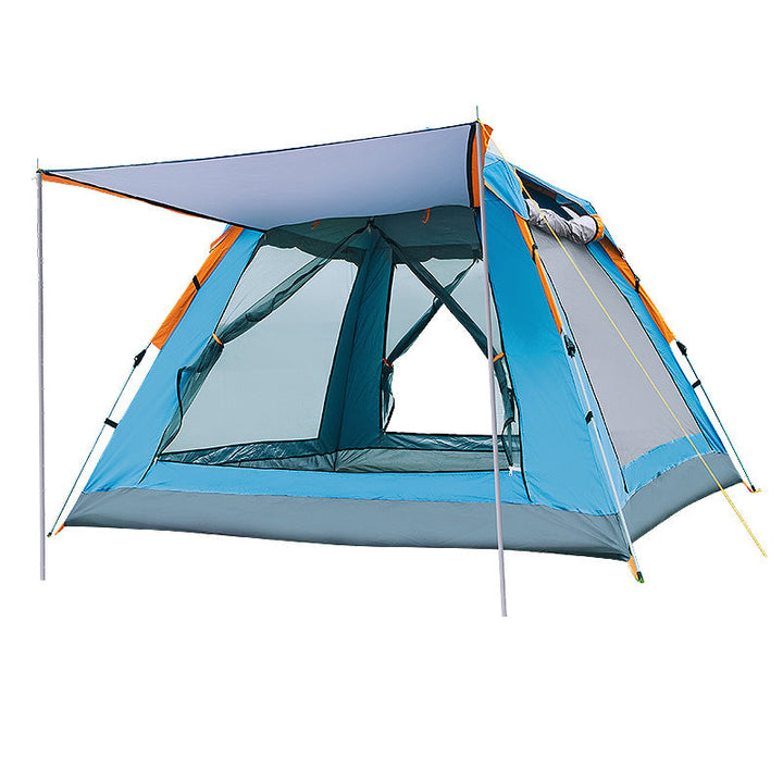 Experience the Great Outdoors with the Fully Automatic Multi-Person Waterproof Camping Tent