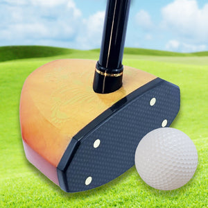 Maple Head Golf Training Clubs For Green Practice Sessions